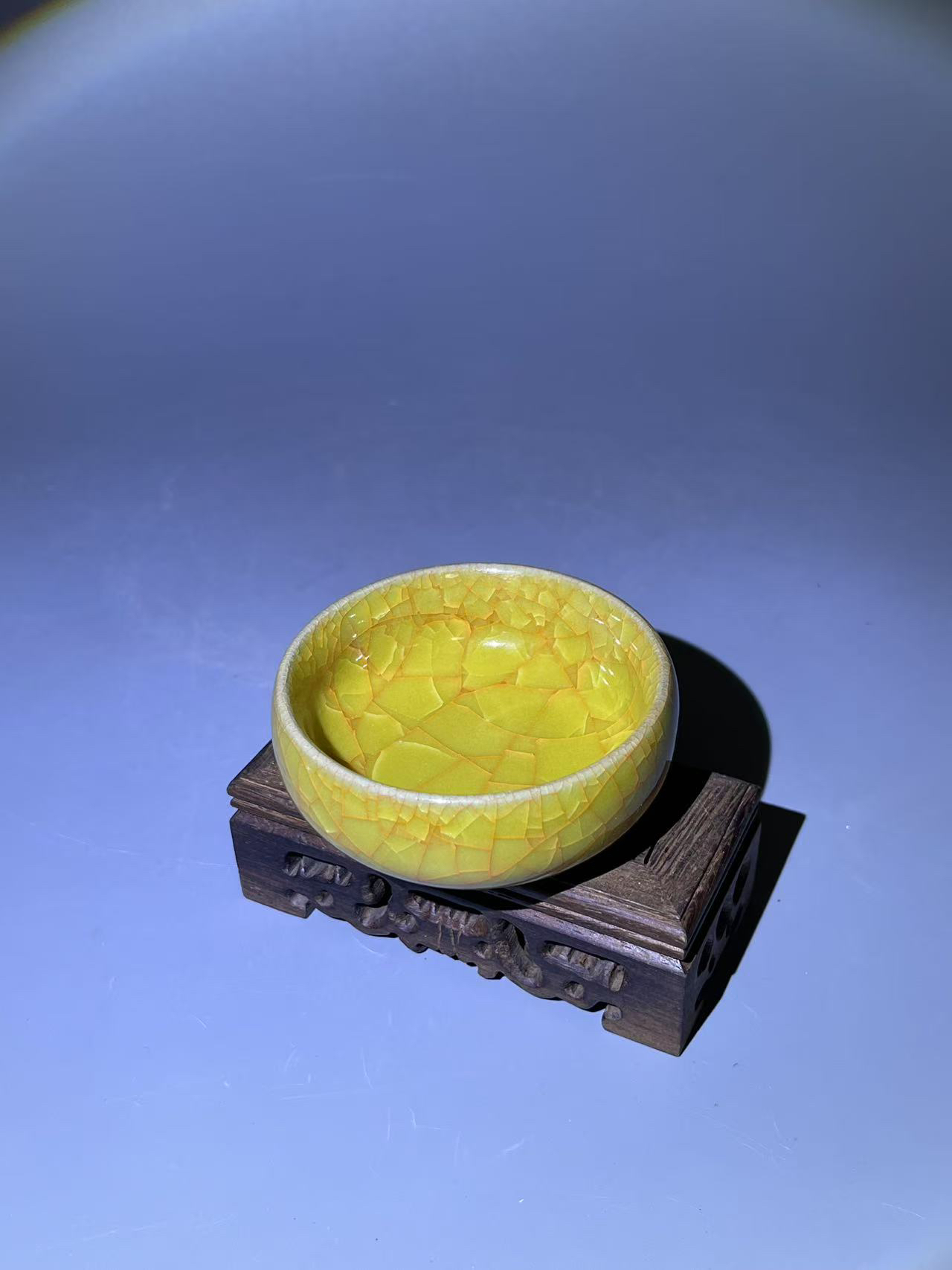 冰裂功夫茶杯家用办公可养开片个人专用品茗主人杯