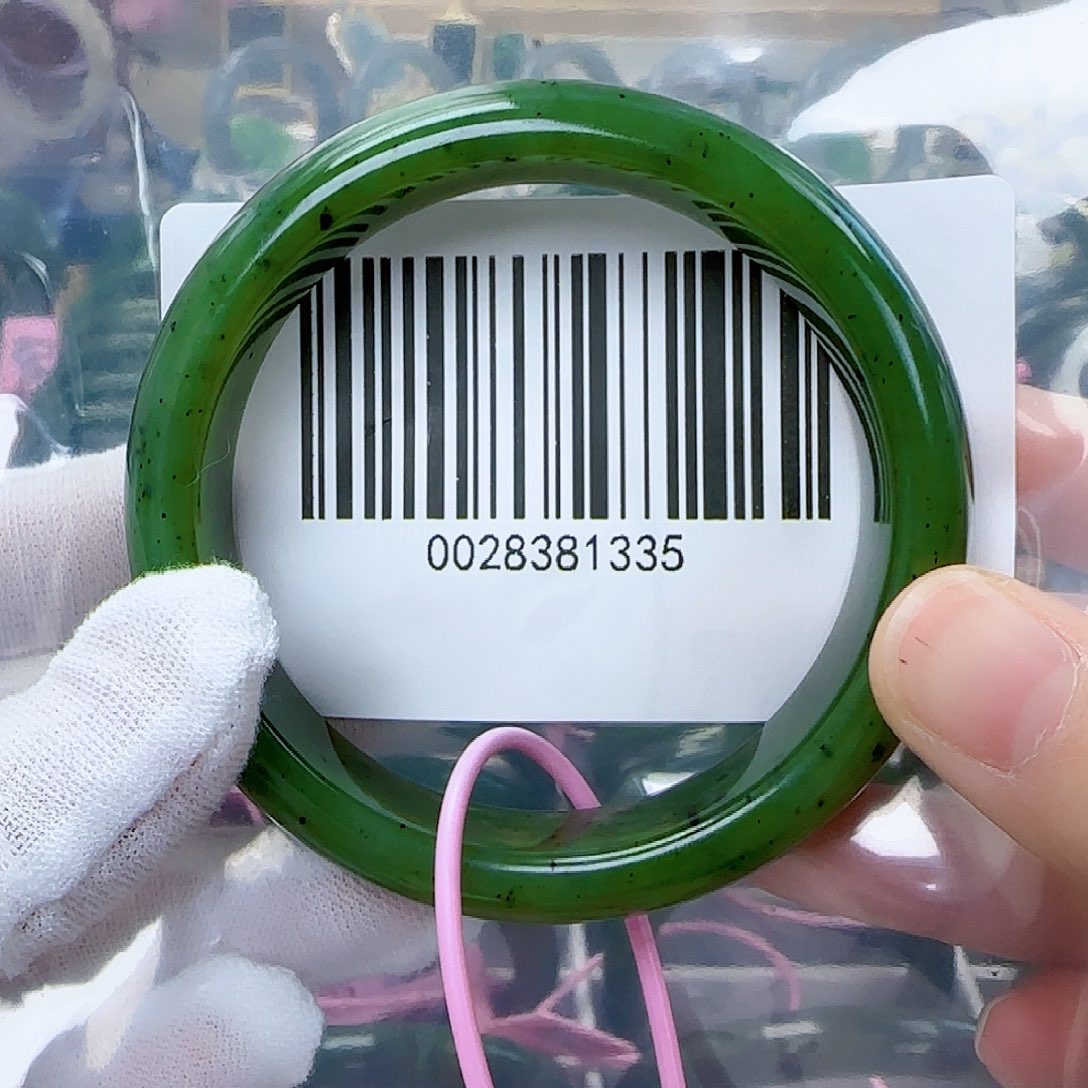 和田玉（碧玉）手镯未镶嵌5859