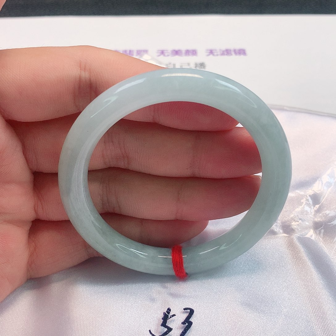 翡翠手镯（圆镯）未镶嵌315号