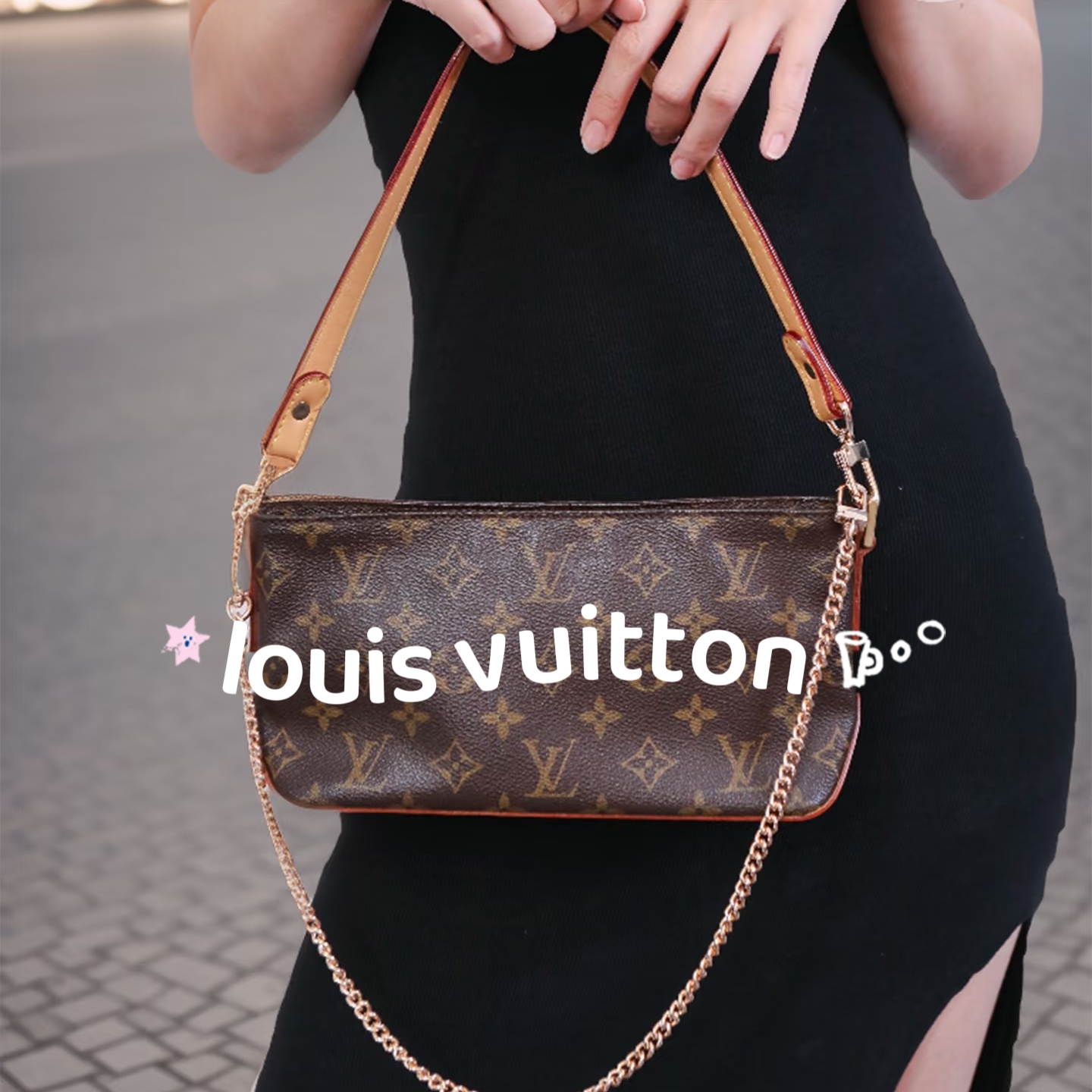 修复品LouisVuitton/路易威登【拾光】/小船包