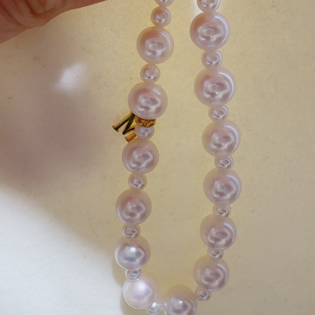 淡水珍珠手绳银S925镶嵌399