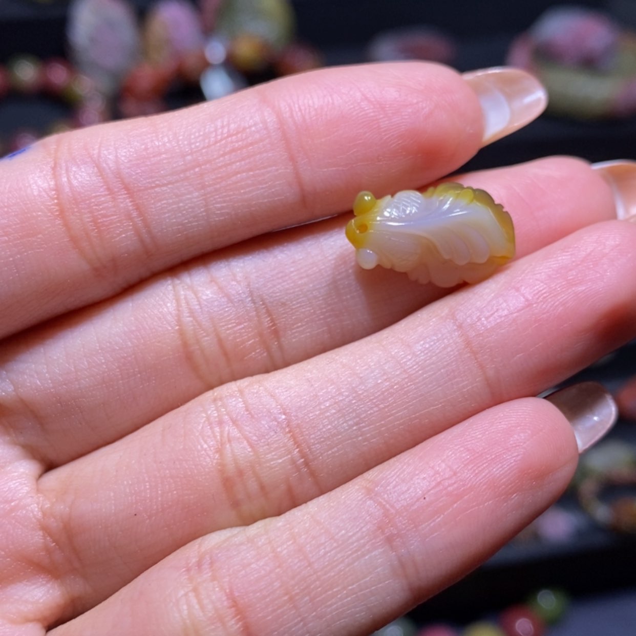 【闪购商品】玛瑙/玉髓手镯未镶嵌然****帅