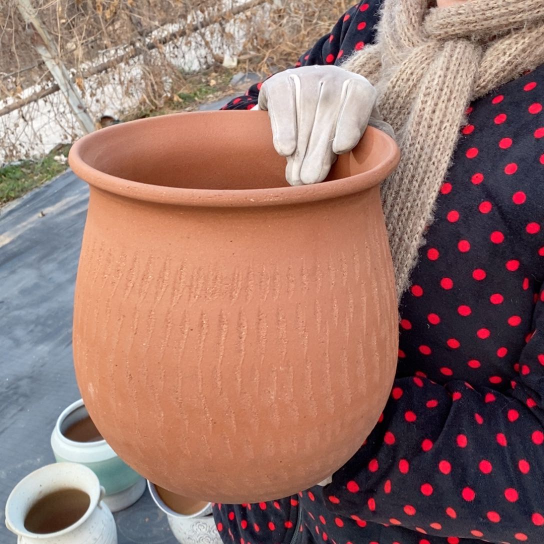 红陶口20高28～～～