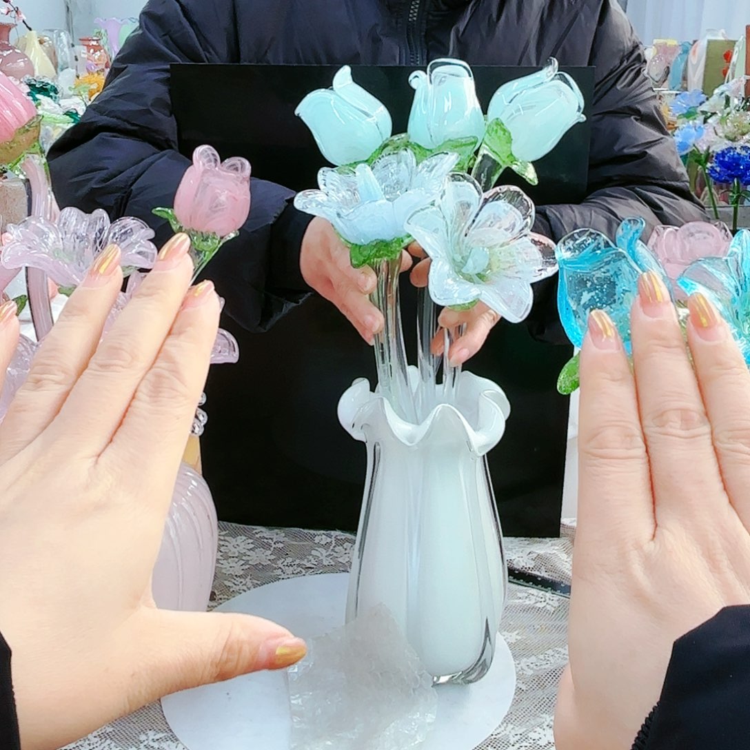 5花1瓶开播福利安妮家花瓶花器摆件