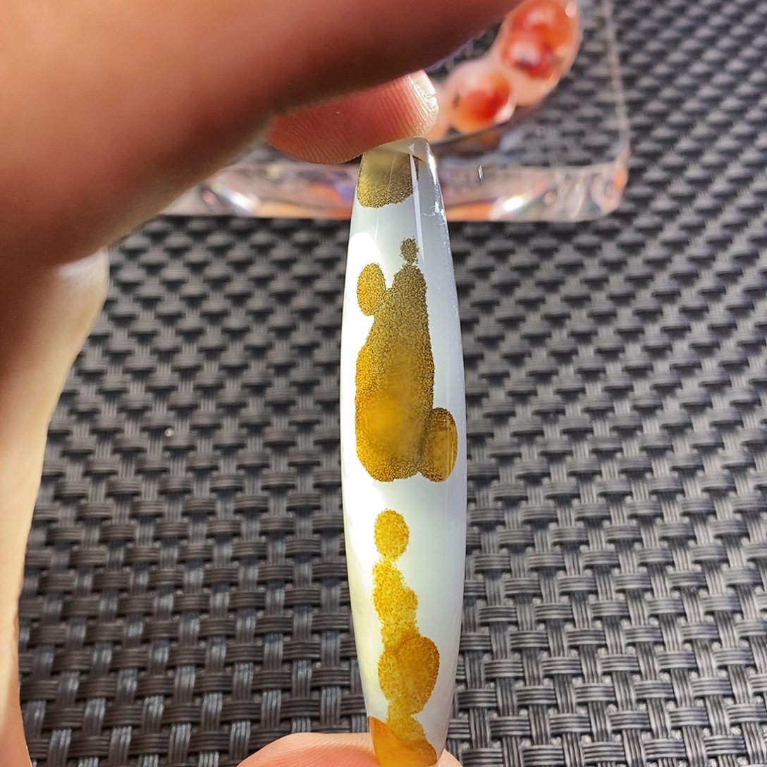 玛瑙/玉髓未镶嵌吊坠(不含链)1023