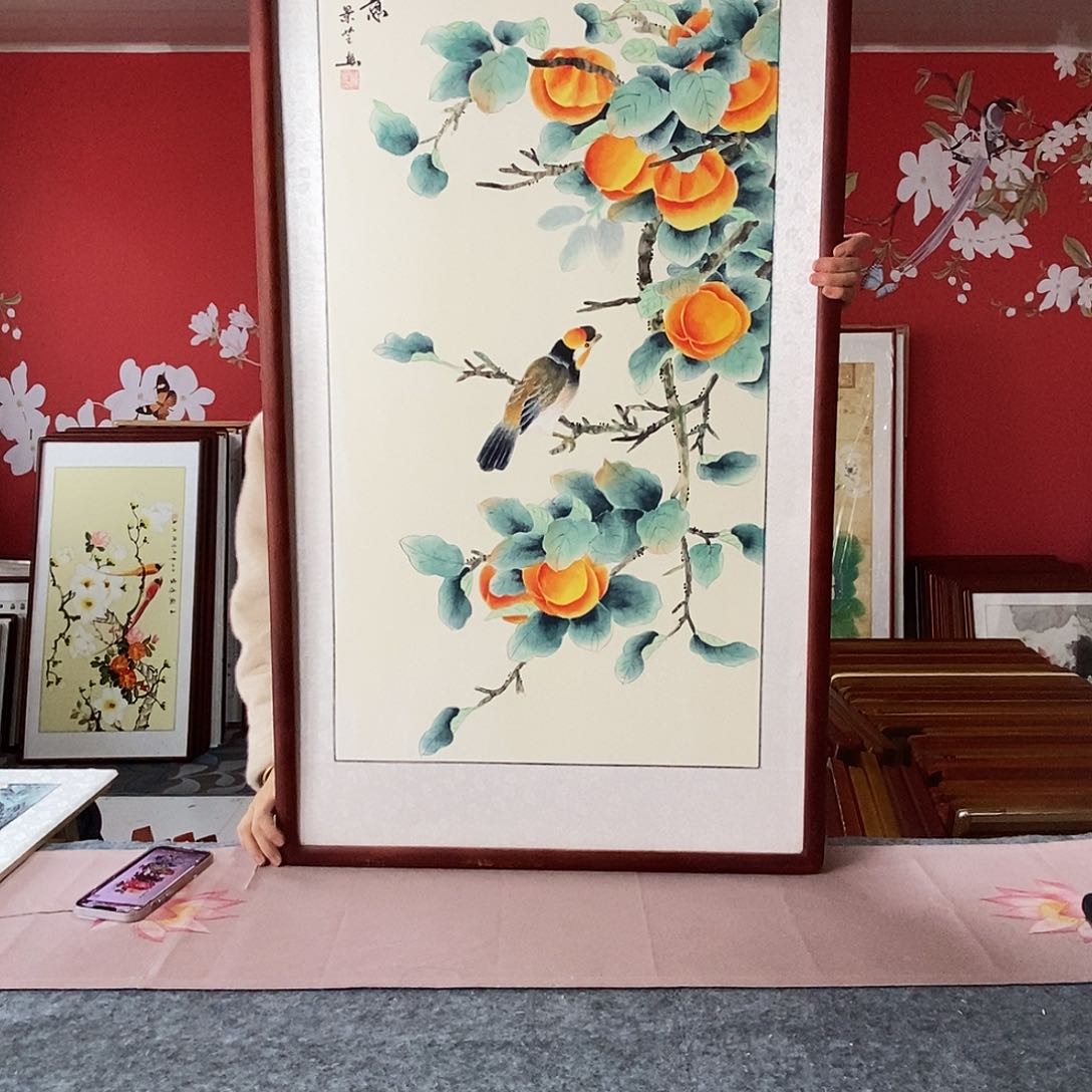 国画手写手绘63✖️123国画作品