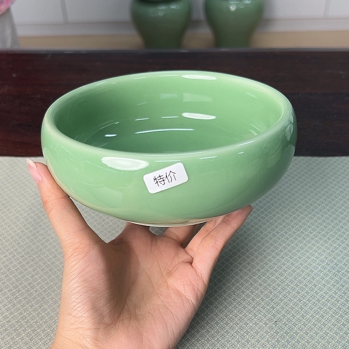 龙泉云间青瓷小米茶器