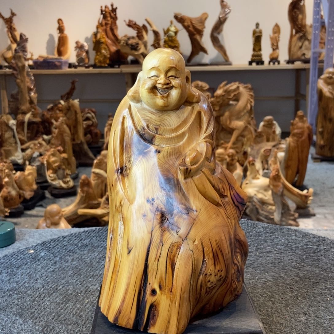 柏木（崖柏）太行崖柏根雕摆件