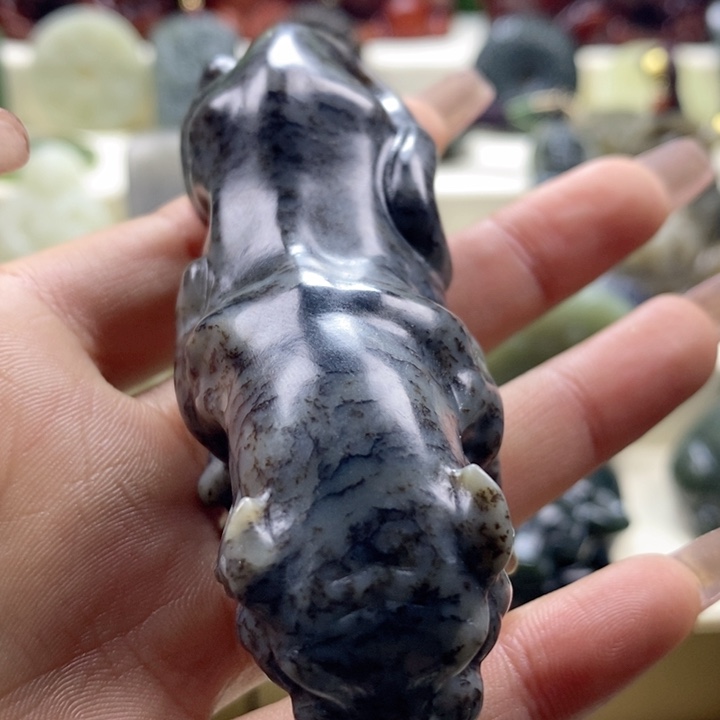 和田玉颈饰未镶嵌杨*羽