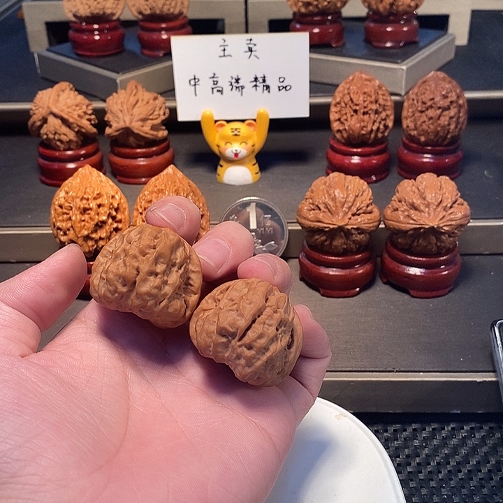 文玩核桃把件焕*蛙蛙