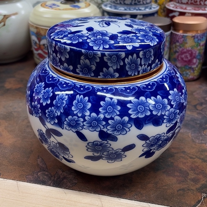 陶瓷罐茶叶罐密封罐储物罐