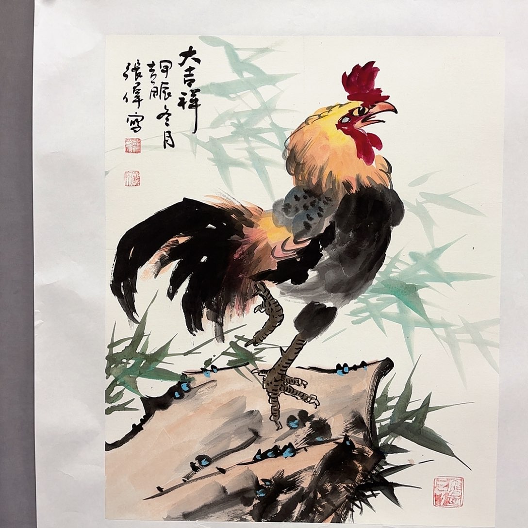 国画国画纯手绘作品请放心去藏