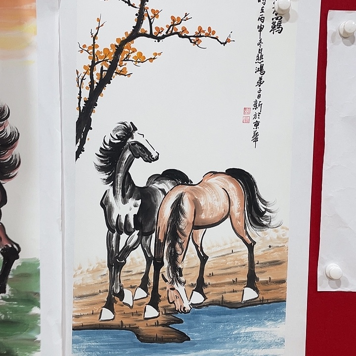 日新画作欣赏作品