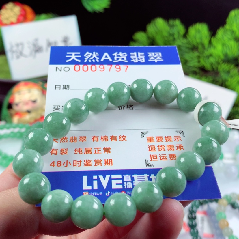 【闪购商品】翡翠毛衣链未镶嵌