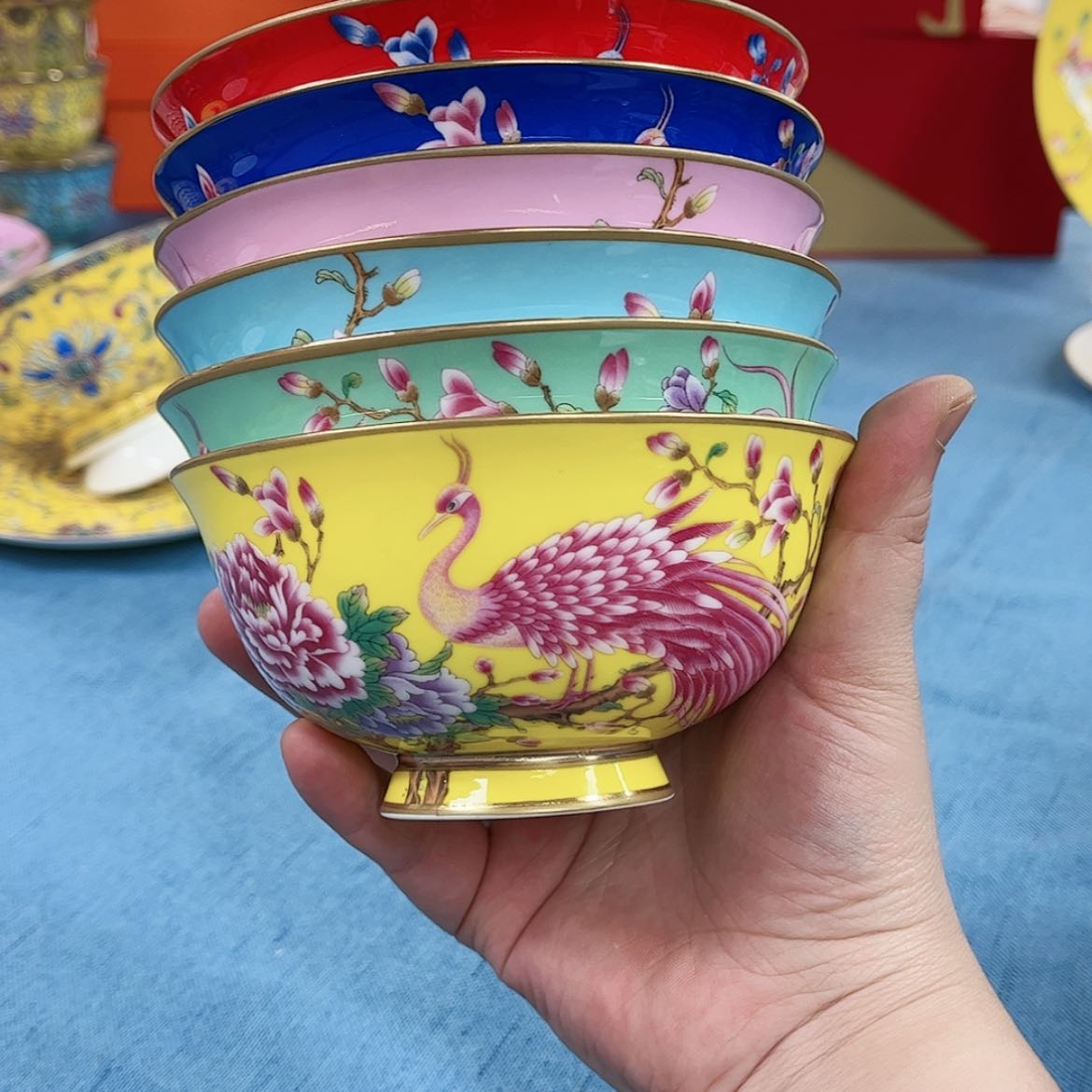 【闪购商品】骨瓷4.5英寸6混。。。。。。。