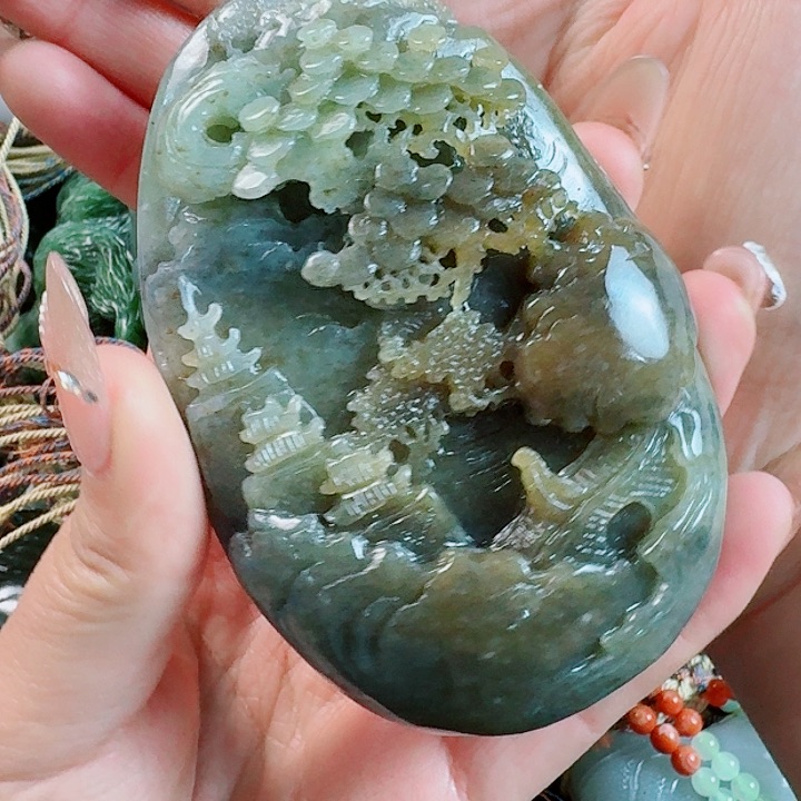 和田玉挂件未镶嵌