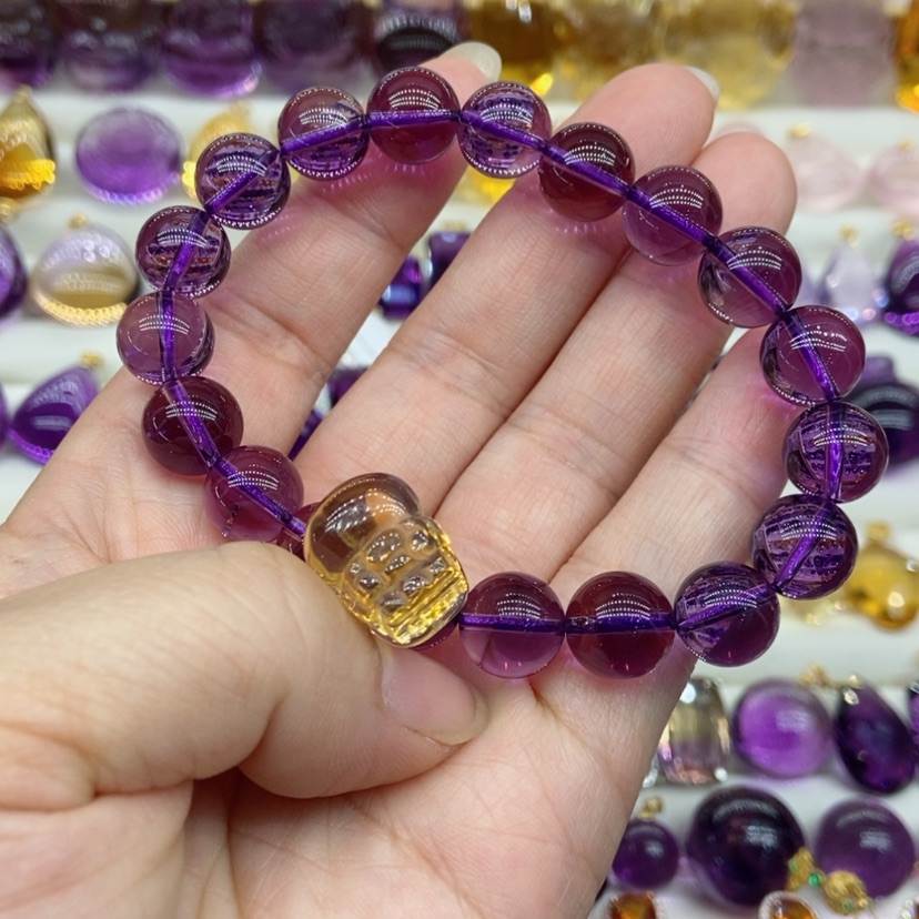 【闪购商品】水晶水晶手链未镶嵌