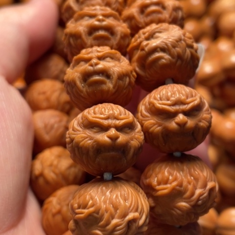 猴头核桃手串天*悟空