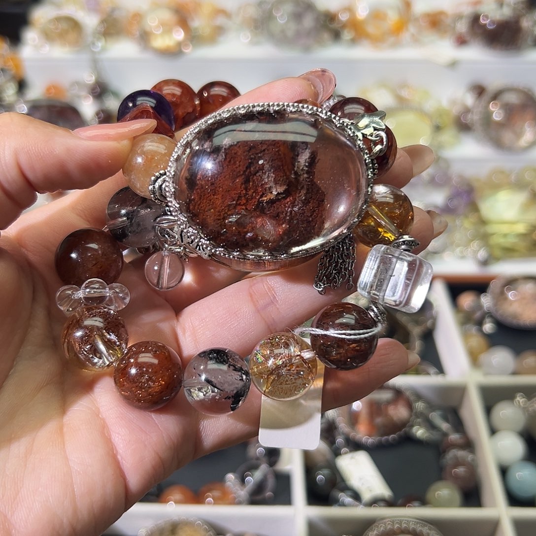 合金手链水晶じ***ゞ手串