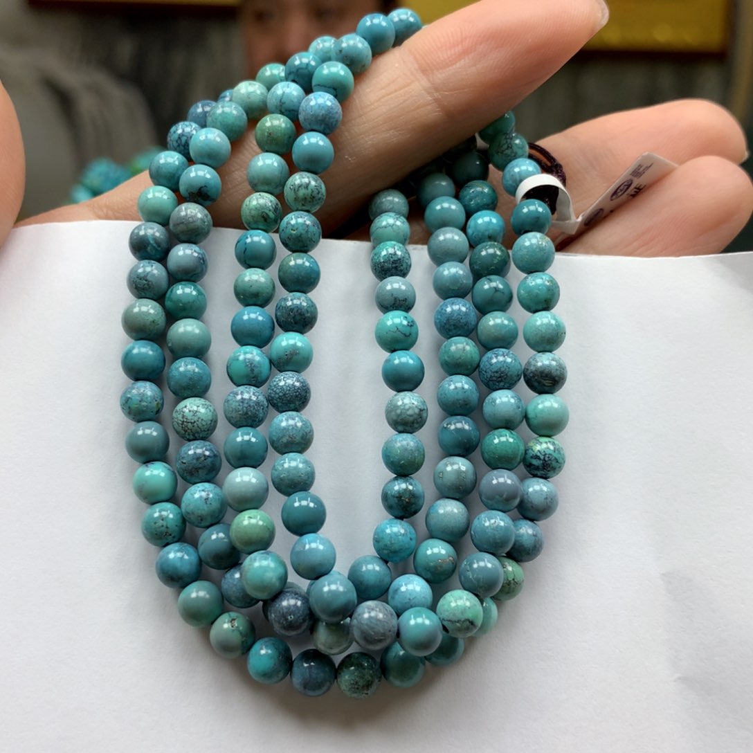 绿松石长链未镶嵌