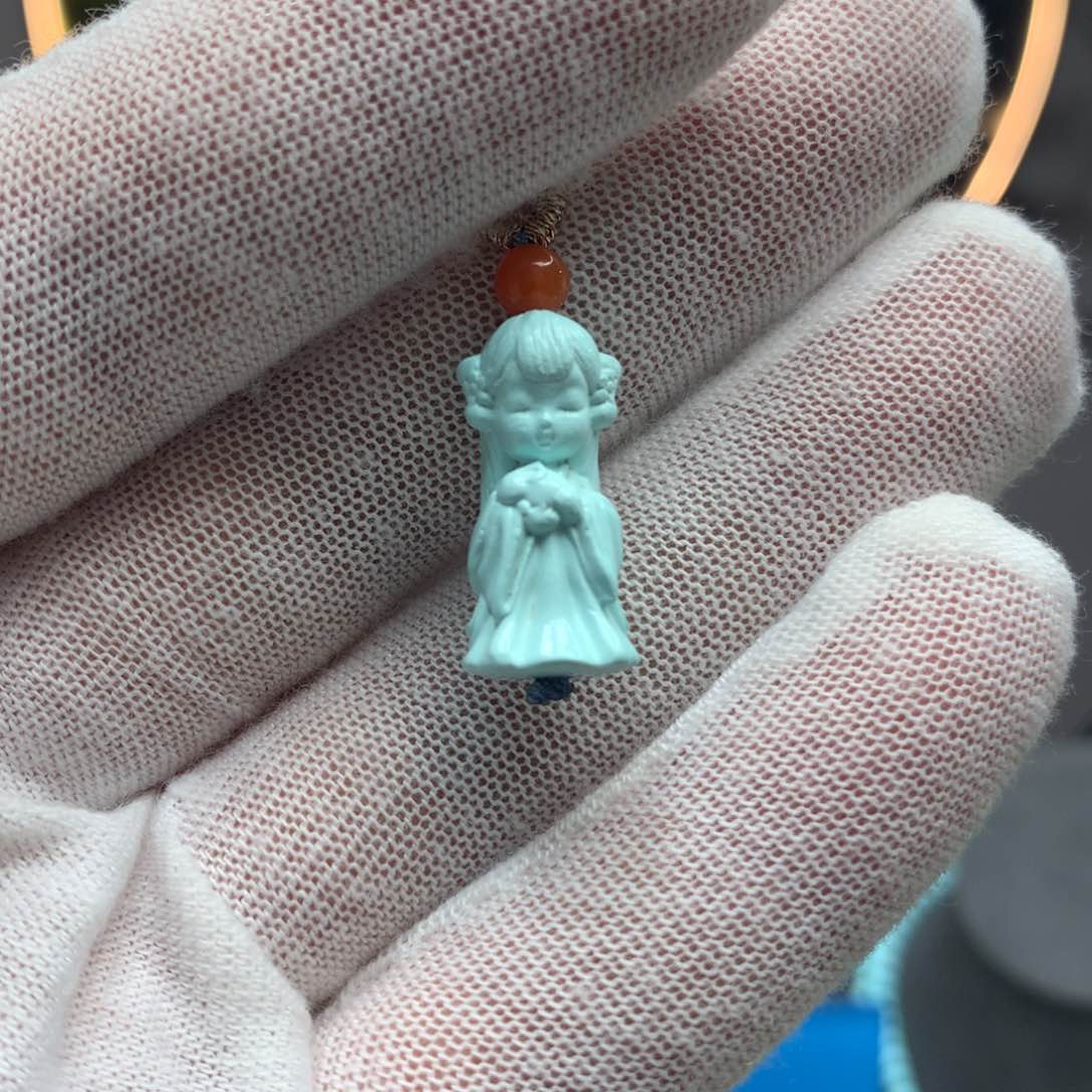 绿松石挂件未镶嵌