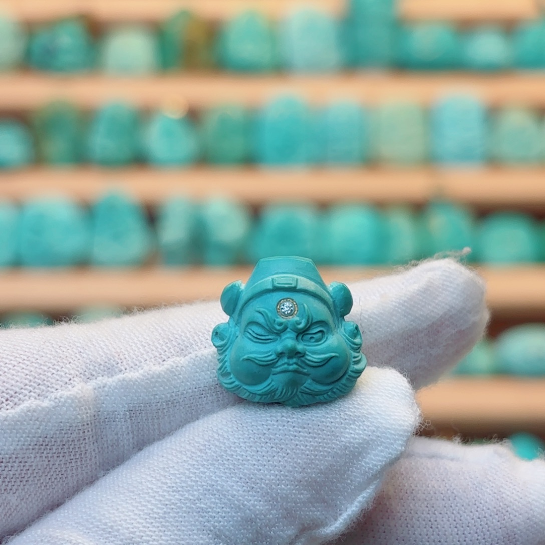 绿松石未镶嵌配饰