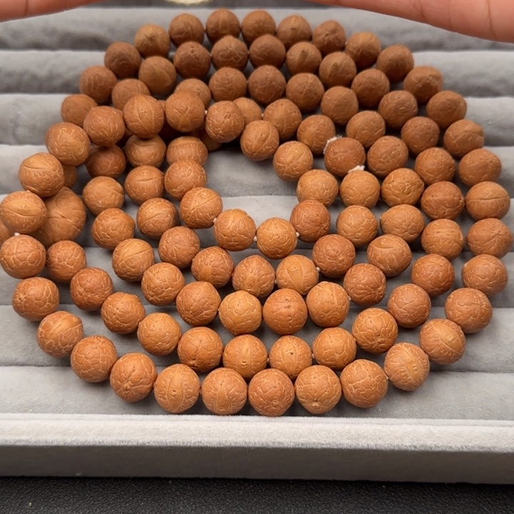 凤眼菩提吊坠尼泊尔凤眼菩提108高规整度