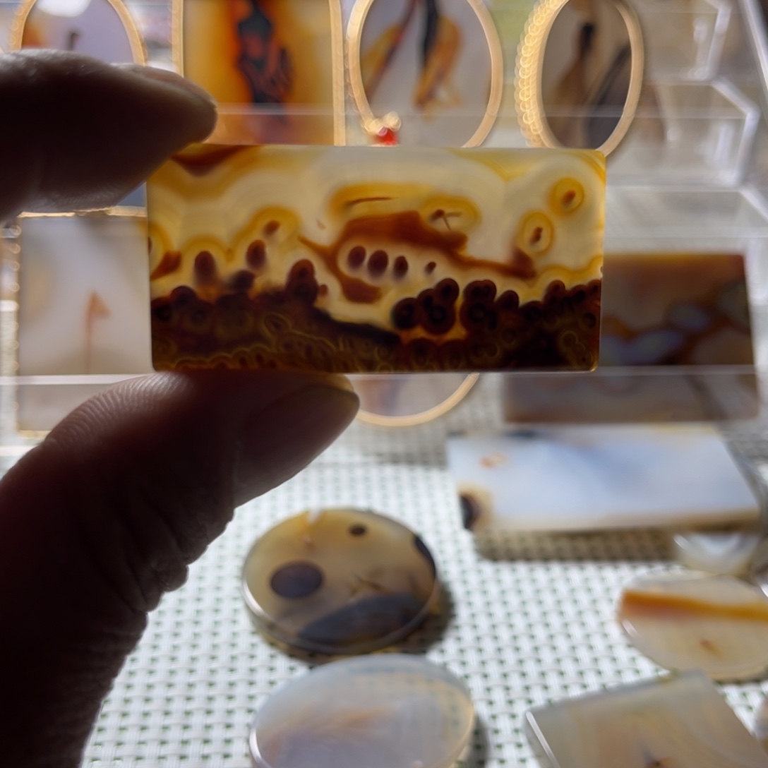 玛瑙/玉髓未镶嵌颈饰