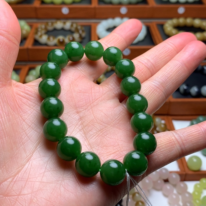 和田玉手串未镶嵌