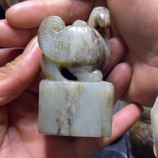 和田玉把件未镶嵌