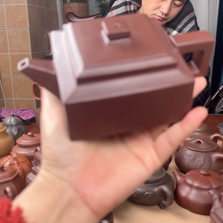 紫砂茶壶⊙****^紫泥方山逸士