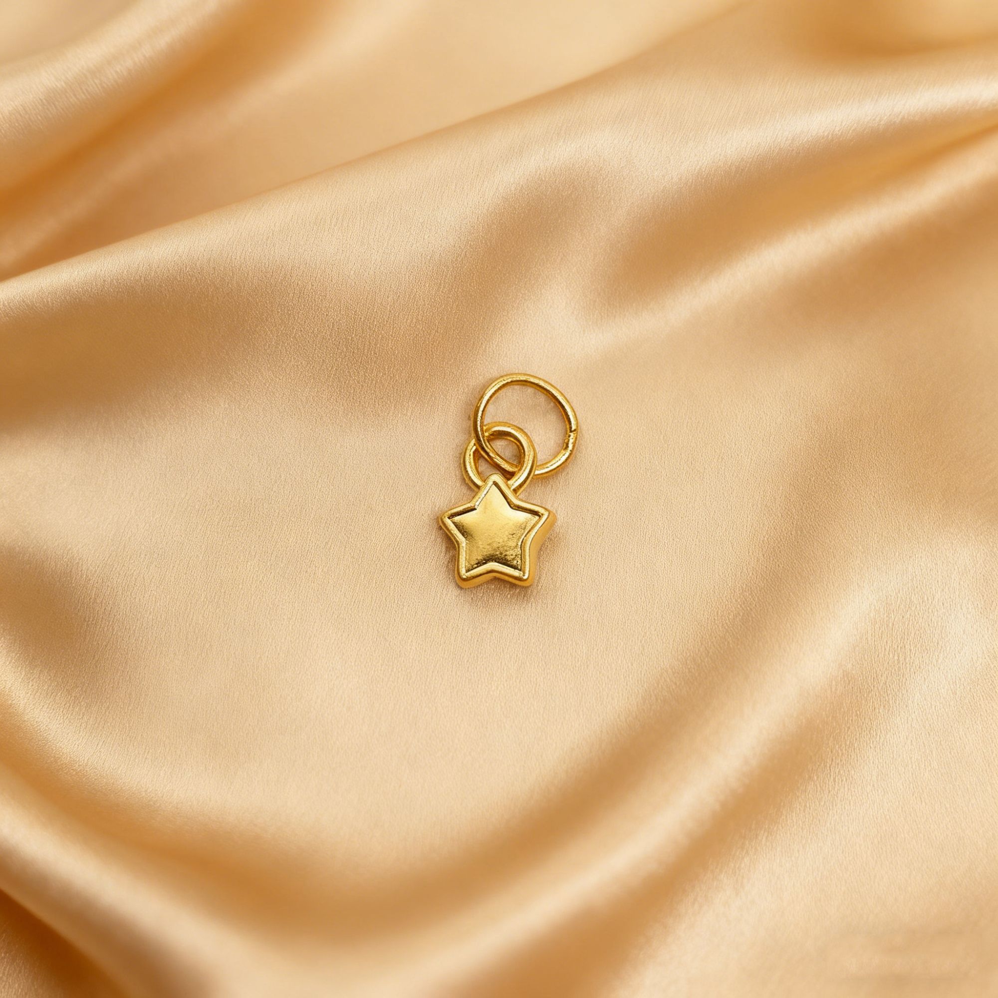 【黄金】足金999幸运星 圆环 5D工艺CY413