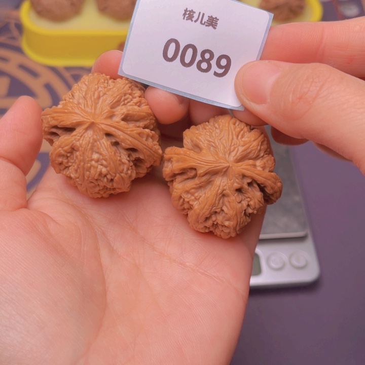 文玩核桃把件粗筋41尺0089