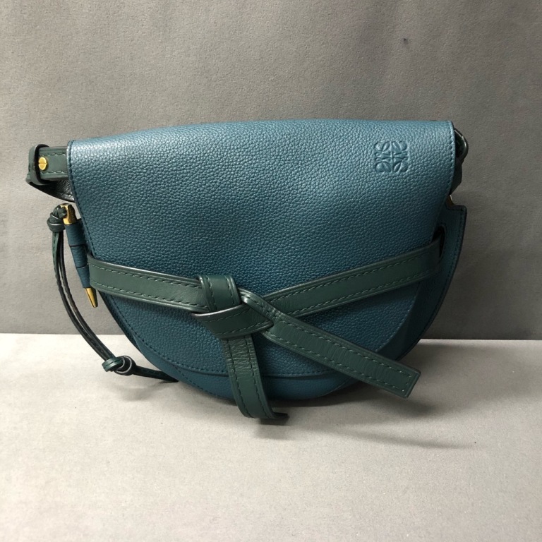 95新 LOEWE/罗意威  拾锦奢品 loewe罗意威Gate马鞍中号单肩包 