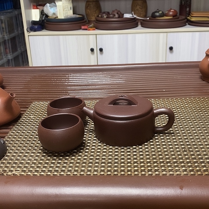 紫砂茶壶汉瓦容量180c c