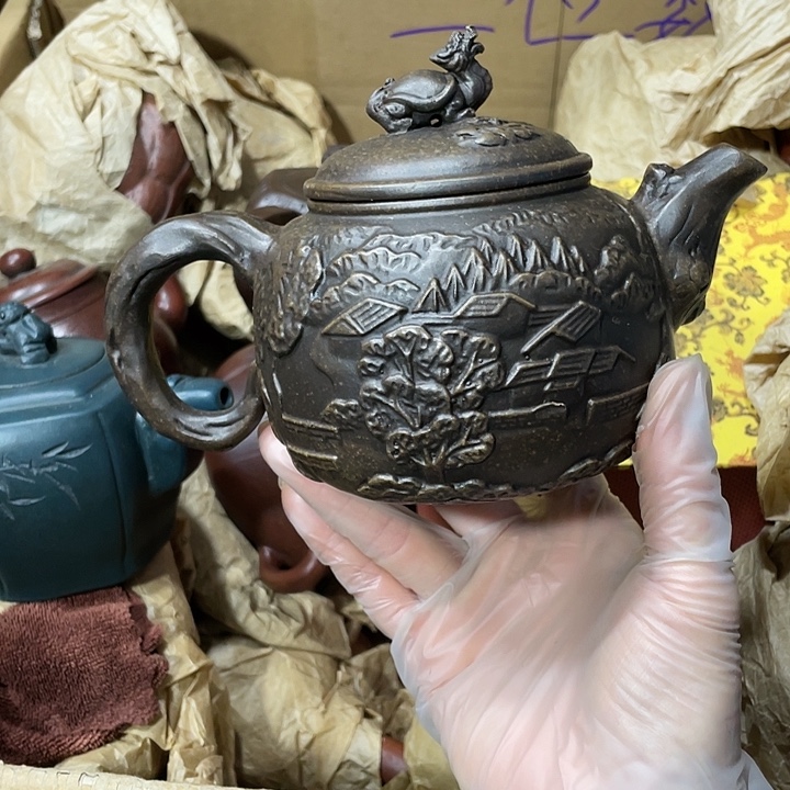 茶壶紫砂大家都喜欢的一把紫砂壶。