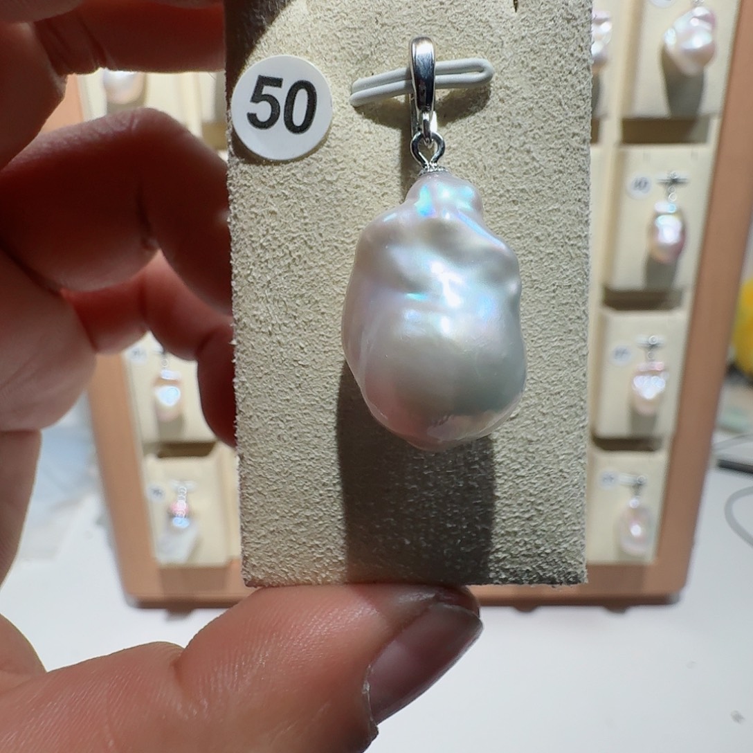 合金颈饰淡水珍珠