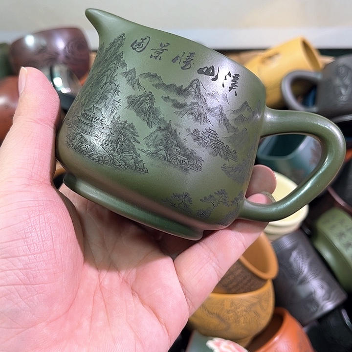 茶杯紫砂全手工紫砂主人杯