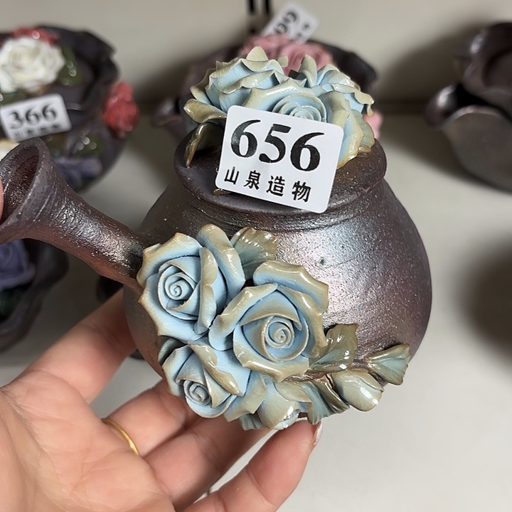 妞***山泉造物手工制作柴烧656