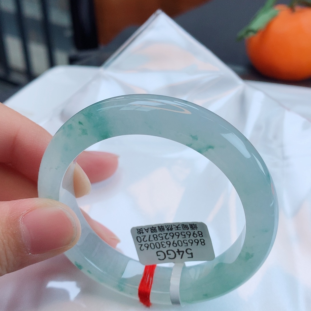 翡翠手镯未镶嵌天然缅甸翡翠A货手镯