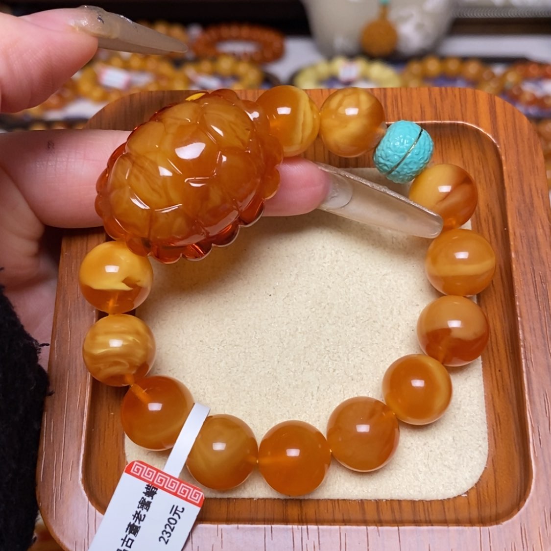 【闪购商品】手链蜜蜡未镶嵌手串