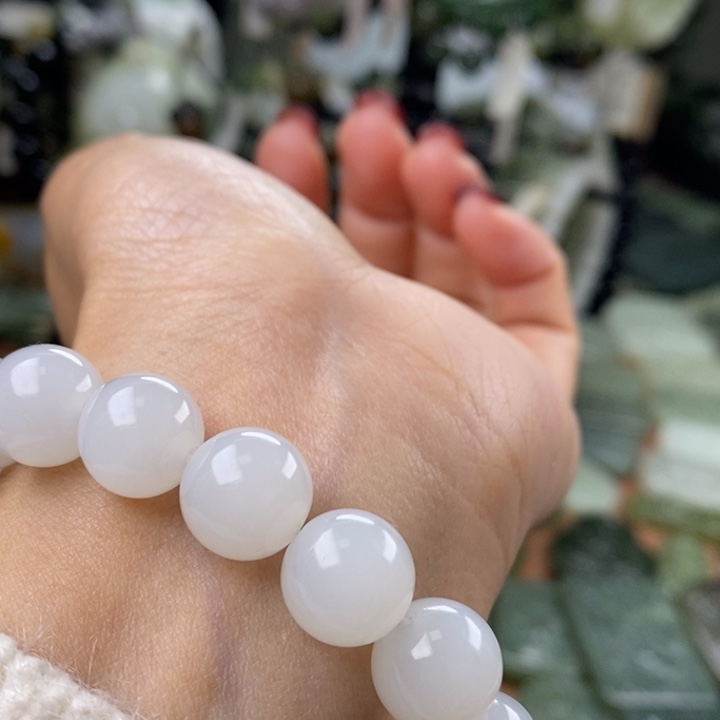 和田玉未镶嵌颈饰和田玉卡12