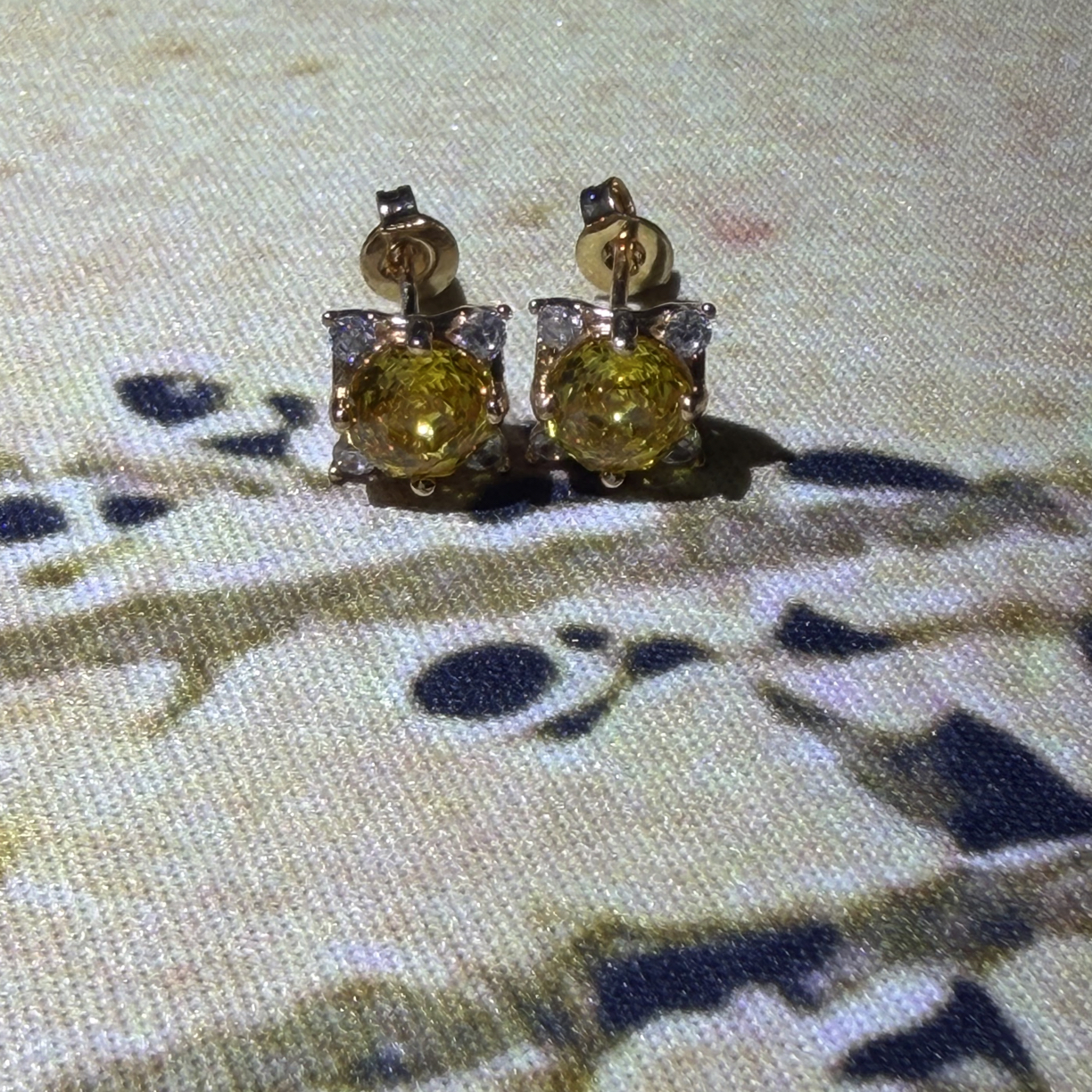 [南非甄选】 NFZX  LC-1899 DIY套链【玫瑰切闪耀星河耳钉首饰 