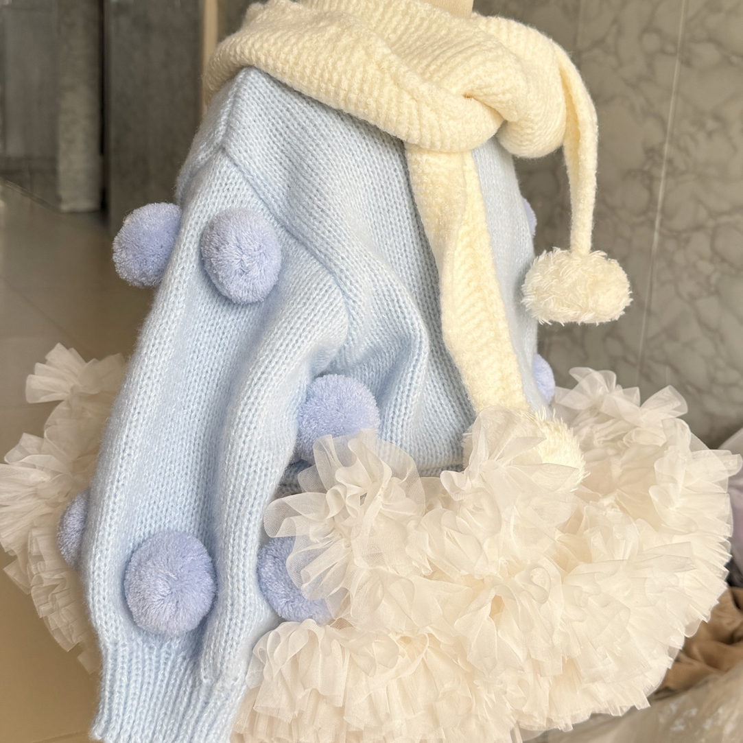 兔子姬海盐奶呼呼凸凸裙套装（宽松版型）