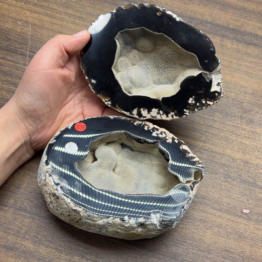 水晶水晶未镶嵌水晶摆件盆81