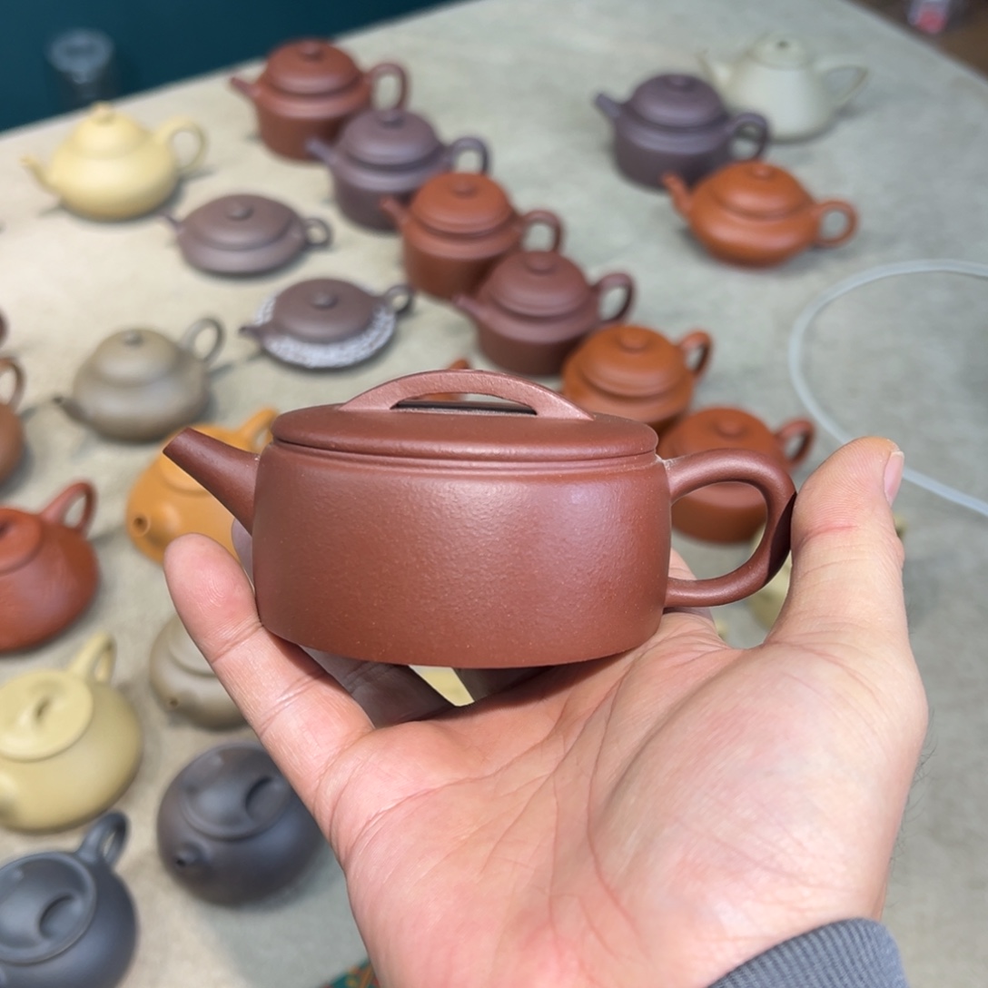 Y***.茶壶紫砂120毫升紫泥