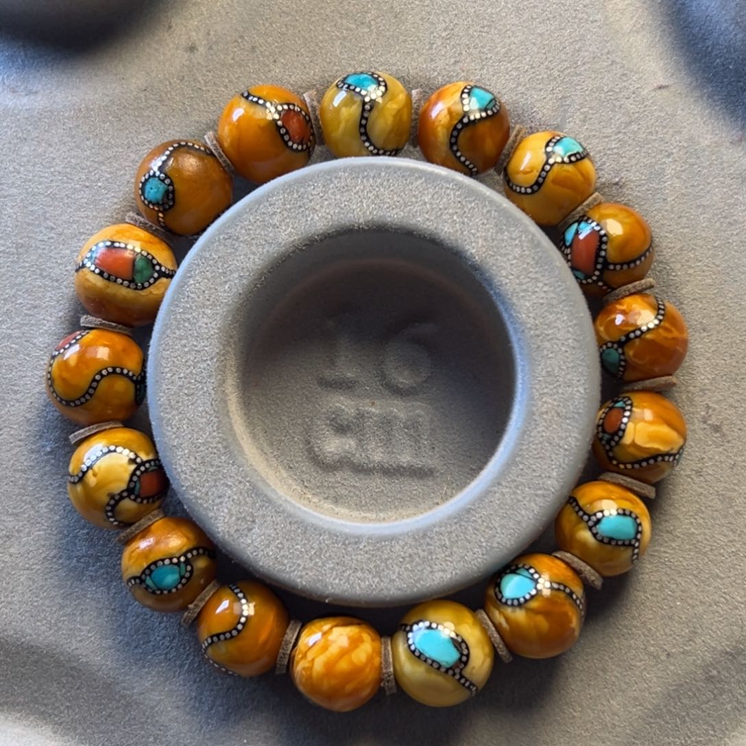 蜜蜡吊坠(不含链)未镶嵌