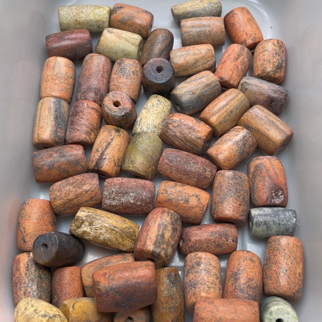 岫岩河磨玉（透闪石质玉）未镶嵌颈饰勒子小自选一个