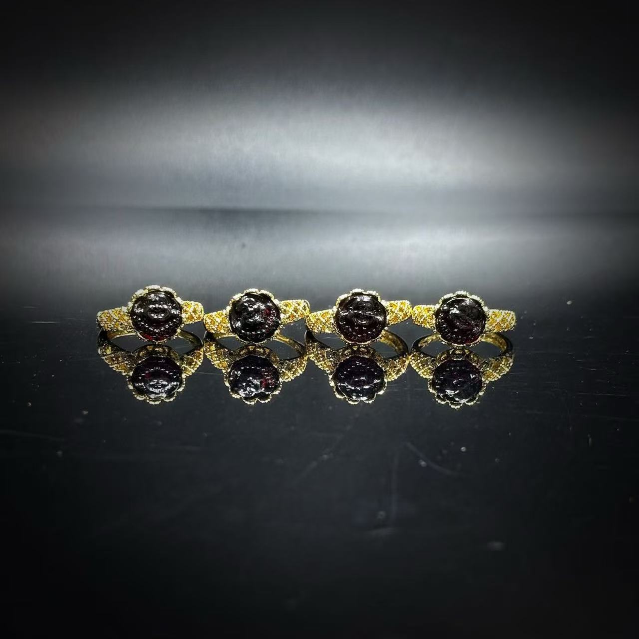 【缪老师严选】YY5113 血珀戒指 多样性发其一