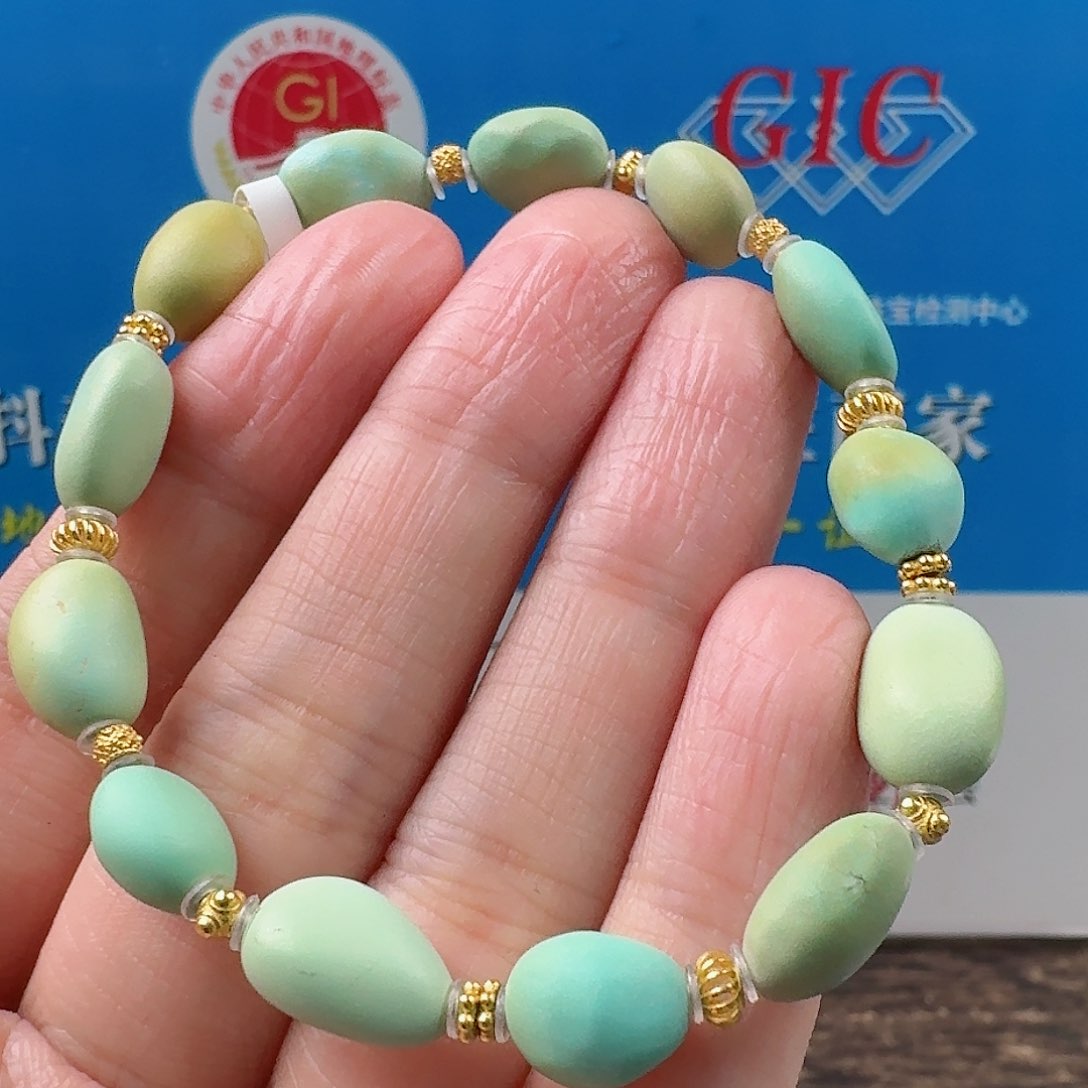 绿松石珠宝奇石未镶嵌